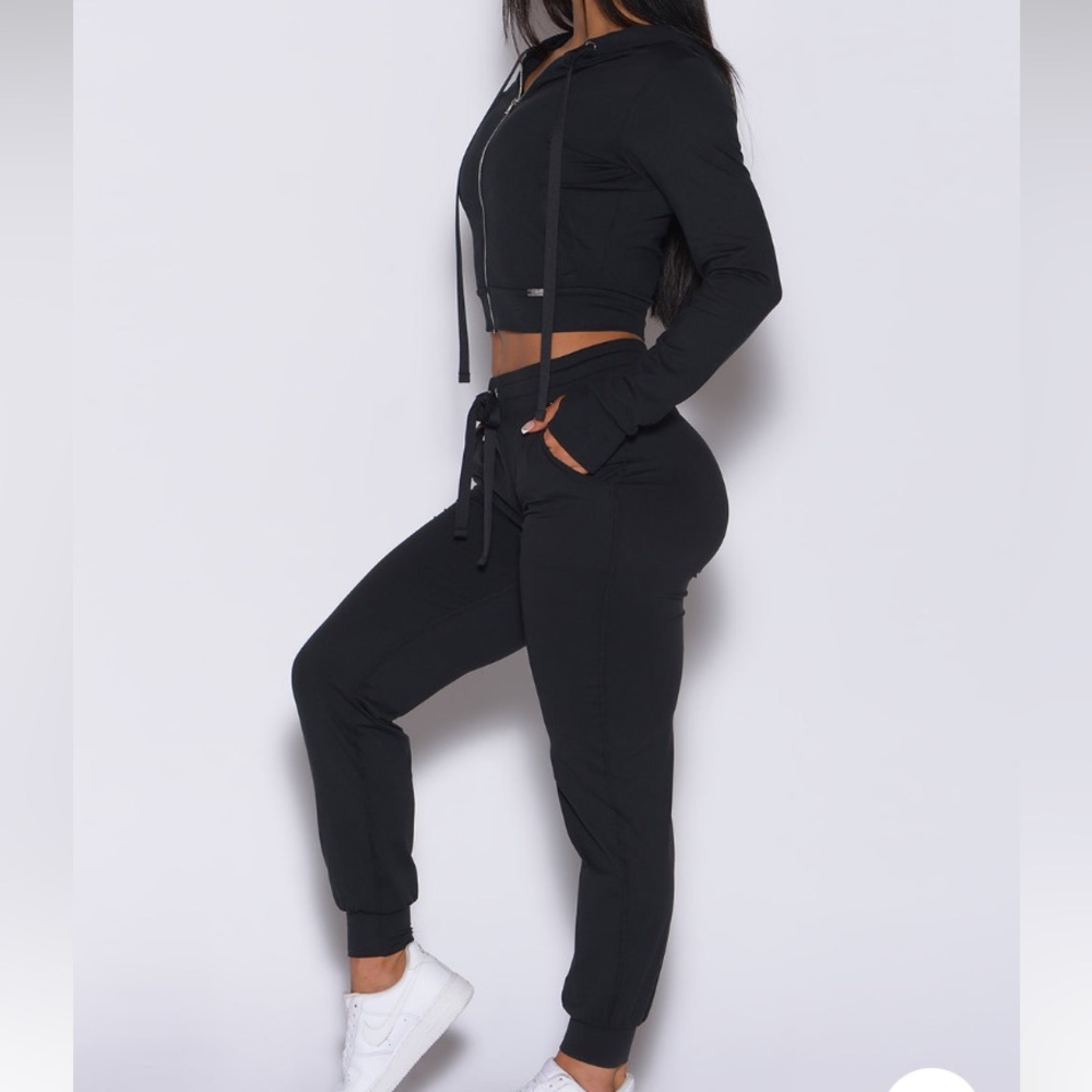 Bombshell comfy joggers in Heather Grey